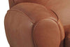 Image of Leather Recliner Rogers Leather Classic Club Chair Recliner