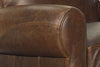 Image of Tribeca Vintage Style Leather Reclining Chair
