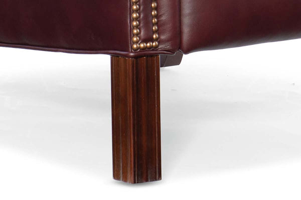 Liam Olmstead "Quick Ship" Traditional Chippendale Wingback Recliner