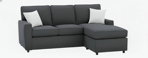 Jennifer "Designer Style" Apartment Size Sofa With Reversible Chaise