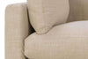 Image of Slipcovered Furniture Liza I "Designer Style" Single Bench Seat Slipcovered Sofa 