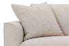 Image of Lonnie II 94 Inch 2 Cushion Fabric Slipcovered Sofa