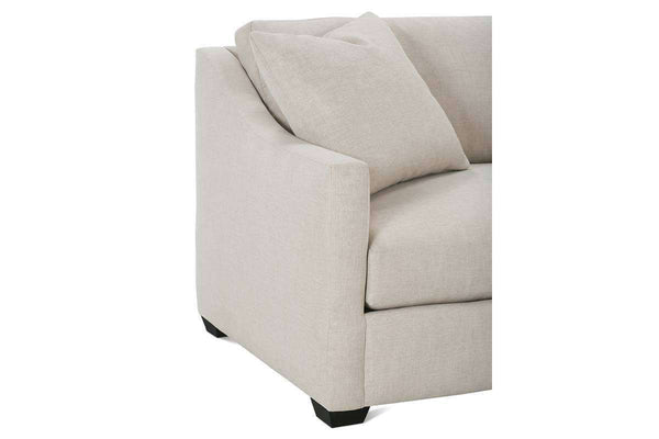 Macy 82 Inch Fabric Upholstered 2 Cushion Or Bench Seat Track Arm Sofa