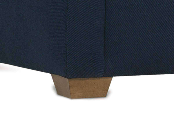 Macy Oversized Sloping Track Fabric Arm Chair