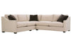 Image of Macy "Designer Style" Large Scale Sloping Track Arm Fabric Sectional