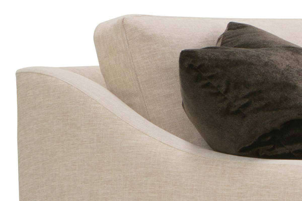 Macy "Designer Style" Large Scale Sloping Track Arm Fabric Sectional