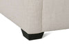 Image of Macy 82 Inch Fabric Upholstered 2 Cushion Or Bench Seat Track Arm Sofa