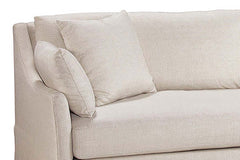 Maisie 95 Inch Slipcovered "Quick Ship" Sloping Track Arm Sofa- OUT OF STOCK UNTIL 6/20/22
