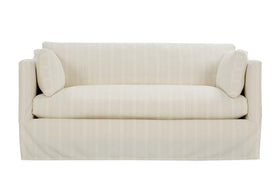 Marjorie Slipcovered 71 Inch Single Seat Short Sofa