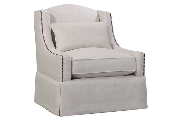 Marguerite "Quick Ship" Fabric Swivel Chair