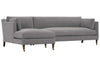 Image of Marjorie Two Piece Pillow Back Sectional With Chaise (Version 2 As Configured)