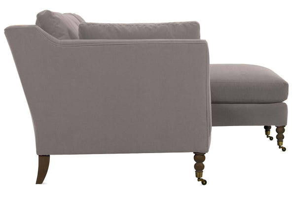 Marjorie Two Piece Bench Seat Sectional Sofa