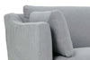 Image of Marjorie Two Piece Slipcovered Bench Cushion Contemporary Sectional Sofa