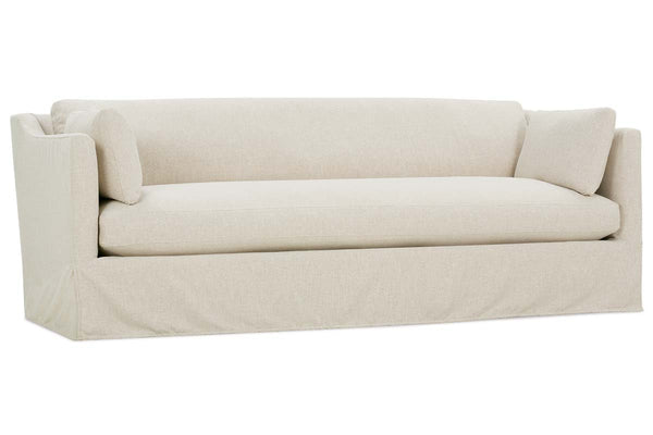 Marjorie Slipcover Bench Seat Fabric Sofa