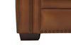 Image of Marshall "Quick Ship" Traditional Leather Rolled Arm Furniture Collection With Nailheads