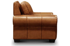 Marshall Rio Mustang Traditional Leather Club Chair With Nailheads