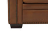 Image of Marshall "Quick Ship" Traditional Leather Rolled Arm Furniture Collection With Nailheads