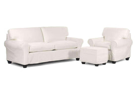 Slipcovered Furniture Mason Queen Sleeper Sofa Set 
