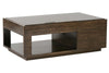 Image of Messina Transitional Dark Wood Occasional Table Collection