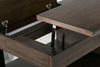 Image of Messina Transitional Dark Wood Occasional Table Collection