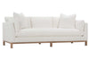 Image of Mila I 99 Inch Designer Style Fabric Sofa