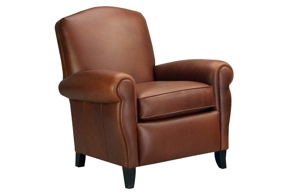 Newport Retro Leather Club Chair Club Furniture