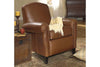 Image of Newport Leather Studio Sofa & Recliner Set