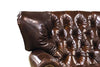 Image of Nigel Chesterfield Button Tufted Leather Recliner