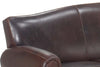 Image of Parisian Leather Loveseat w/ Moustache Back