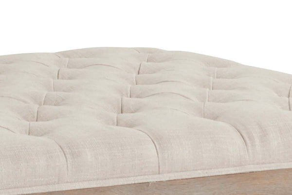 Pierce "Quick Ship" 42 Inch Square Tufted Top Ottoman