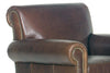Image of Prescott Traditional Tight Back Leather Set w/ Nailheads