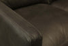 Image of Radcliffe 90 Inch Modern Leather Track Arm Sofa