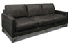 Image of Radcliffe 90 Inch Modern Leather Track Arm Sofa