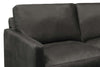 Image of Radcliffe 90 Inch Modern Leather Track Arm Sofa