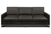 Image of Radcliffe 90 Inch Modern Leather Track Arm Sofa