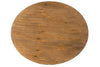 Image of Reed 5 Piece Vintage Round Pub Table Set With Distressed Black Finish And Metal Bow Back Counter Chairs