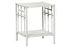 Image of Reed Distressed White Metal Traditional Bedroom Collection