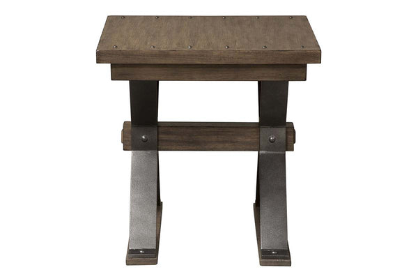 Rutherford Metal And Wood Occasional Table Collection