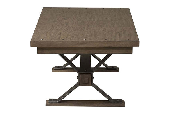 Rutherford Metal And Wood Occasional Table Collection