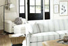 Image of Samantha Traditional Fabric Upholstered Accent Armchair