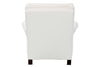 Image of Samantha Traditional Fabric Upholstered Accent Armchair