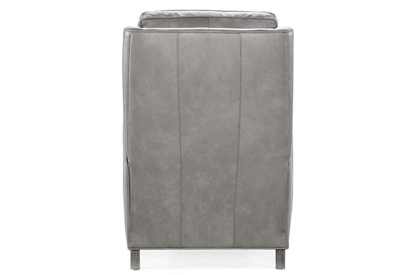 Samuel "Quick Ship" Pebble Leather Recliner