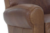 Image of Sebastian Distressed Storage Leather Club Chair