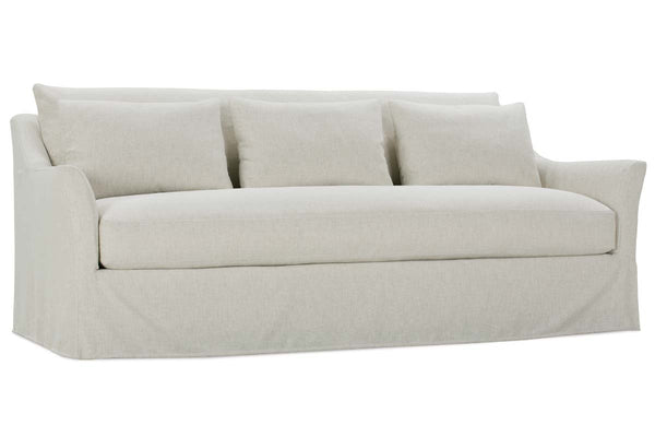 Shauna 85, 98, 110 Inch Oversized Single Bench Seat Slipcovered Sofa
