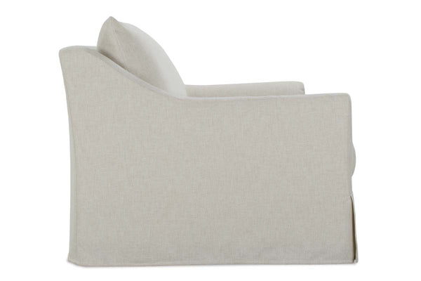 Shauna 85, 98, 110 Inch Oversized Single Bench Seat Slipcovered Sofa