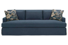 Sierra I 90 Inch Bench Seat Grand Scale Slipcovered Sofa