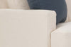 Image of Sierra Oversized Track Arm Comfort Slipcover Sectional Sofa