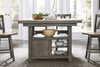 Image of Silverton Rustic Farmhouse Gray Dining Room Collection