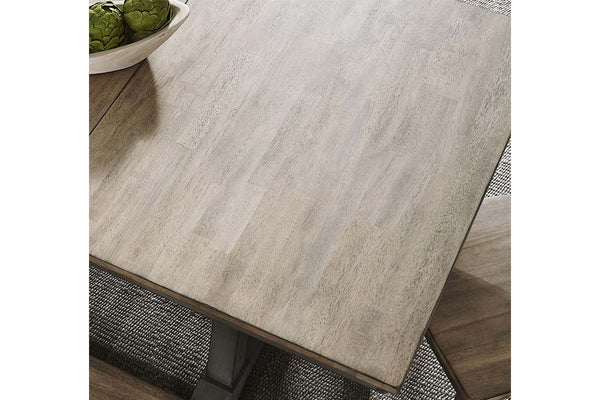 Silverton Rustic Farmhouse Gray Dining Room Collection