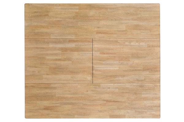 Silverton Rustic Farmhouse Gray With Sandstone Top 7 Piece Gathering Table Set With Swivel Chairs